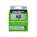 AAA/USB-C/750/2B Bateria ładowana USB-C, 750mWh, 2xAAA
