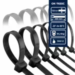 OK-7655C Opaska kablowa 7,6x550 czarna