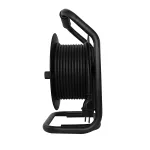 PB-PRO/USB/S/50M/3X1,5/H07RN-F HAND Przedłużacz bębnowy linia HAND PRO; 3x(2p+Z) +1x(USB-A;USB-C); IP44; 16A; H07NR-F; 3x1,5; 50m; SCHUKO CZARNY