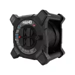 PB-PRO/K/20M/3X2,5/H07RN-F HAND Przedłużacz bębnowy kwadratowy linia HAND PRO; 4x2p+Z; IP44; 16A; H07NR-F; 3x2,5; 20m; CZARNY
