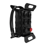RO-2/P/USB/230V Rozdzielnica budowlana przenośna z wyłšcznikiem awaryjnym z zabezpieczeniem;H07RN-F;3x2,5;230V, 4x2p+z; 1xusb; dł. przewodu 2m