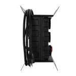 RO-2/P/USB/230V Rozdzielnica budowlana przenośna z wyłšcznikiem awaryjnym z zabezpieczeniem;H07RN-F;3x2,5;230V, 4x2p+z; 1xusb; dł. przewodu 2m