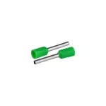 KI/T-1X0,75/16,4/50 GN Końcówka tulejkowa izolowana do przewodów 1x0,75mm2; DŁ TULEJKI 16,4mm Zielony 50 szt.