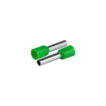 KI/T-1X4/19,5/50 GN Końcówka tulejkowa izolowana do przewodów 1x4mm2; DŁ TULEJKI 19,5mm Zielony 50 szt.