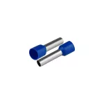 KI/T-1X10/27,5/50 BU Końcówka tulejkowa izolowana do przewodów 1x10mm2; DŁ TULEJKI 27,5mm Niebieski 50 szt.