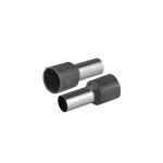 KI/T-1X16/22,2/50 GY Końcówka tulejkowa izolowana do przewodów 1x16mm2; DŁ TULEJKI 22,2mm Szary 50 szt.