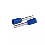 KI/T-1X1/16,4/20 BU Końcówka tulejkowa izolowana do przewodów 1x1mm2; DŁ TULEJKI 16,4mm Niebieski 20 szt.