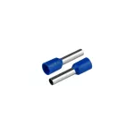 KI/T-1X4/19,5/20 BU Końcówka tulejkowa izolowana do przewodów 1x4mm2; DŁ TULEJKI 19,5mm Niebieski 20 szt.
