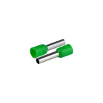 KI/T-1X4/19,5/20 GN Końcówka tulejkowa izolowana do przewodów 1x4mm2; DŁ TULEJKI 19,5mm Zielony 20 szt.
