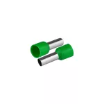KI/T-1X10/21,5/20 GN Końcówka tulejkowa izolowana do przewodów 1x10mm2; DŁ TULEJKI 21,5mm Zielony 20 szt.