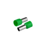 KI/T-1X16/22,2/20 GN Końcówka tulejkowa izolowana do przewodów 1x16mm2; DŁ TULEJKI 22,2mm Zielony 20 szt.