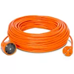 PO-ST/30M/2X1/OMY Przedłużacz jednogniazdowy; IP20; 10A; H03VV; 2x1; 30m; pomarańczowy