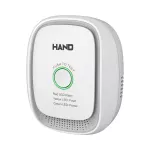 CGZ-4/AC/HAND Samodzielny czujnik wycieku gazu ziemnego zasilany z gniazdka HAND, sensor półprzewodnikowy, alarm świtlny i dzwiękowy