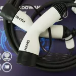 EV/P/M/7KW/220V/32A/3M Kabel do ładowania samochodówTYPE 2; 7kW; 220V; 32A; IP55; dł przewodu 3mb