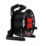 PB-EXT/30M/3X2,5/H05RR-F Przedłużacz bębnowy EXTREME LINE; 4x2p+Z; IP44; 16A; H05RR-F; 3x2,5; 30m; czarny