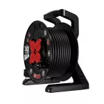 PB-EXT/30M/3X2,5/H05RR-F Przedłużacz bębnowy EXTREME LINE; 4x2p+Z; IP44; 16A; H05RR-F; 3x2,5; 30m; czarny