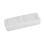 WS-1P/2,5A Wyłącznik suwakowy, przelotowy lub końcowy, 1-torowy, 2,5A/250V; biały