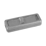 WS-1P/2,5A Wyłącznik suwakowy, przelotowy lub końcowy, 1-torowy, 2,5A/250V; srebrny