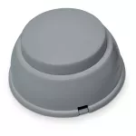 WN-2/2,5A Wyłącznik nożny przelotowy, jednopozycyjny, zwierny, dwutorowy 250V 2,5A; srebrny