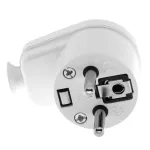 WT-16 Wtyczka rozbieralna, kątowa, 2p+Z, 16A, 250V; WT-16; biały