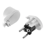 WT-16 Wtyczka rozbieralna, kątowa, 2p+Z, 16A, 250V; WT-16; biały