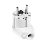 WT-16U Wtyczka rozbieralna, kątowa Uni-SCHUKO, 2p+Z; 16A, 250V; WT-16U; biały