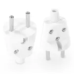 WT-20 Wtyczka rozbieralna, prosta 2p, 16A, 250V; WT-20; biały