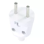 WT-20 Wtyczka rozbieralna, prosta 2p, 16A, 250V; WT-20; biały