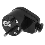 WT-16U Wtyczka rozbieralna, kątowa Uni-SCHUKO, 2p+Z; 16A, 250V; WT-16U; czarny