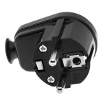 WT-16 Wtyczka rozbieralna, kątowa, 2p+Z, 16A, 250V; WT-16; czarny