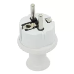 WT-40H Wtyczka rozbieralna, prosta Uni-SCHUKO 16A, 250V, , hermetyczna; WT-40H; biały