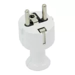 WT-40 Wtyczka rozbieralna, prosta Uni-SCHUKO, 2p+Z Schuko, 16A, 250V; WT-40; biały