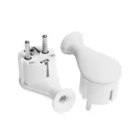 WT-50 Wtyczka rozbieralna, kątowa Uni-SCHUKO, 2p+Z; 16A, 250V; WT-50; biały