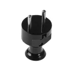 WT-21 Wtyczka rozbieralna, prosta 2p, 16A, 250V; WT-21; czarny