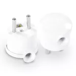 WT-15 Wtyczka rozbieralna, kątowa "MINI", 2p+Z, 16A, 250V; WT-15; biały