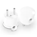 WT-10 Wtyczka rozbieralna, kątowa "MINI", 2p 16A, 250V; WT-10; biały