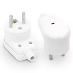 WT-16S Wtyczka rozbieralna, kątowa podświetlana, 2p+Z, 16A, 250V; WT-16S; biały