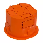 PK-60M Puszka końcowa jednokrotna 60x45 p/t, montażowa; pomarańczowy