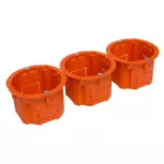 PK-60M Puszka końcowa jednokrotna 60x45 p/t, montażowa; pomarańczowy