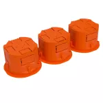 PK-60M Puszka końcowa jednokrotna 60x45 p/t, montażowa; pomarańczowy