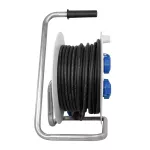 PB-PRO/3G/S/S/20M/3X1,5/H07RN-F H Przedłużącz bębnowy przemysłowy HAND PROFESSIONAL IP55; 20m; H07RN-F; 3x1,5mm; SCHUKO