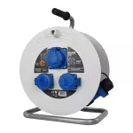 PB-PRO/3G/S/S/20M/3X1,5/H07RN-F H Przedłużącz bębnowy przemysłowy HAND PROFESSIONAL IP55; 20m; H07RN-F; 3x1,5mm; SCHUKO
