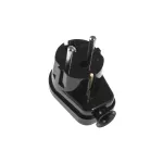 WT-16U/Z Wtyczka rozbieralna, kątowa Uni-SCHUKO, 2p+Z, 16A, 250V z uchem; WT-16U/Z; czarny