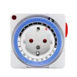 PC-1M/S Programator czasowy, mechaniczny, 24h; ip20 schuko
