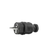 WT-44H Wtyczka IP44, 2P+Z, 16A, czarny