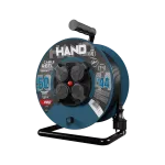 PB-PRO/D/S/50M/3X1,5/H05RN-F HAND Przedłużacz na bębnie, przewód w oplocie gumowym, IP44, SCHUKO