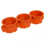 PK-60Ł Puszka końcowa jednokrotna 60x45 p/t, szeregowa; pomarańczowy