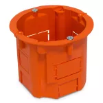 PK-60/60M Puszka końcowa jednokrotna 60x60 p/t, głęboka; pomarańczowy