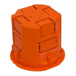 PK-60/60M Puszka końcowa jednokrotna 60x60 p/t, głęboka; pomarańczowy