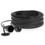 PJ-PRO/Z/30M/3X1,5/H05RR-F Przedłużacz jednogniazdowy warszatatowy PROFESSIONAL; IP44; 16A; H05RR-F; 3X1,5; 30m; czarny